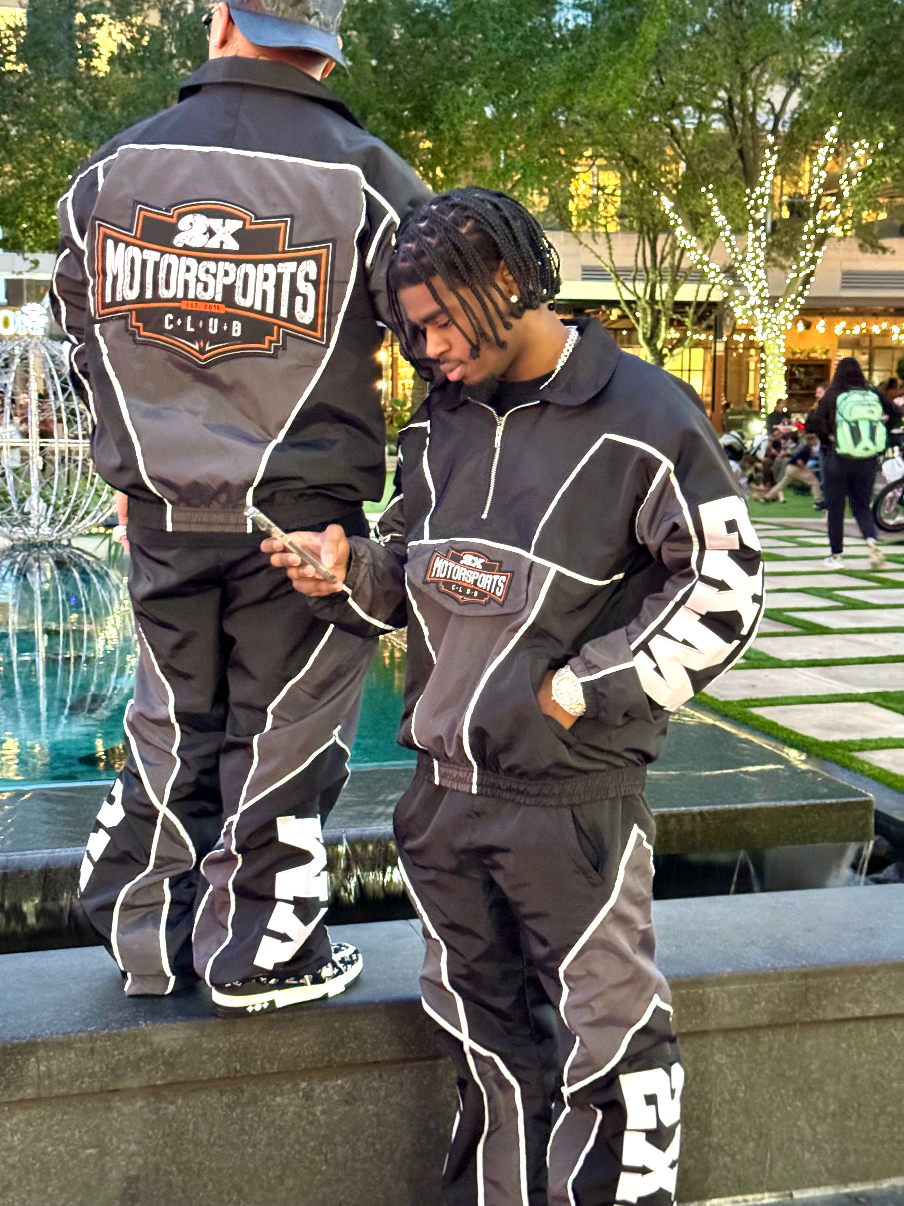 2X Motorsport Black/Grey Set
